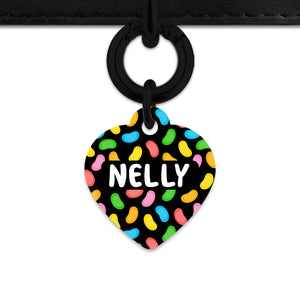 Bailey And Bone Pet ID Tag Jelly Beans Pattern Pet Tag