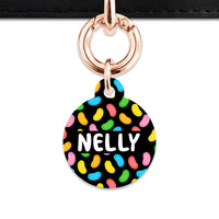 Bailey And Bone Pet ID Tag Jelly Beans Pattern Pet Tag