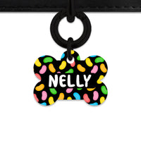 Bailey And Bone Pet ID Tag Jelly Beans Pattern Pet Tag