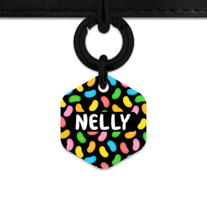 Bailey And Bone Pet ID Tag Jelly Beans Pattern Pet Tag