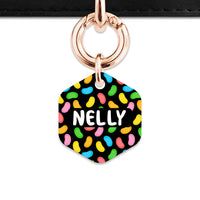 Bailey And Bone Pet ID Tag Jelly Beans Pattern Pet Tag