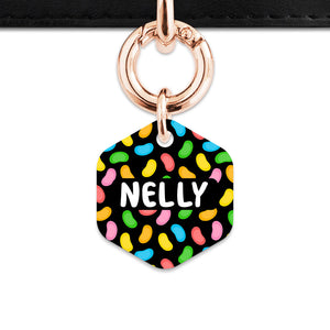 Bailey And Bone Pet ID Tag Jelly Beans Pattern Pet Tag