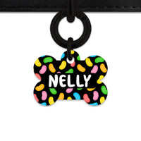 Bailey And Bone Pet ID Tag Jelly Beans Pattern Pet Tag