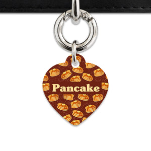 Bailey And Bone Pet ID Tag Pancakes Pattern Pet Tag