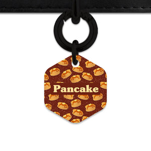Bailey And Bone Pet ID Tag Pancakes Pattern Pet Tag