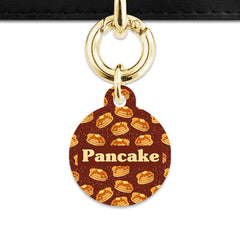 Pancakes Pattern Pet ID Tag