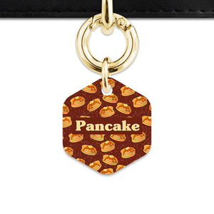 Bailey And Bone Pet ID Tag Pancakes Pattern Pet Tag