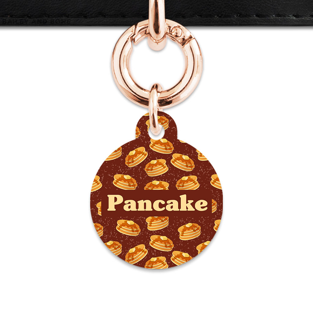 Bailey And Bone Pet ID Tag Pancakes Pattern Pet Tag