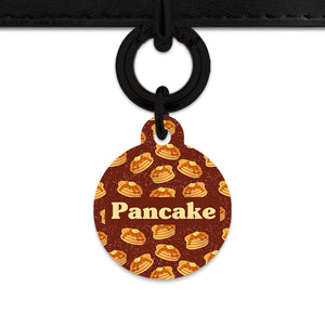 Bailey And Bone Pet ID Tag Pancakes Pattern Pet Tag