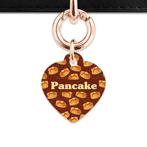 Bailey And Bone Pet ID Tag Pancakes Pattern Pet Tag