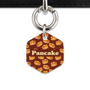Bailey And Bone Pet ID Tag Pancakes Pattern Pet Tag