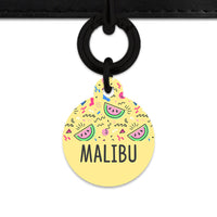 Bailey And Bone Pet ID Tag Pastel Summer Vibes Pet Tag