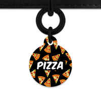 Bailey And Bone Pet ID Tag Pizza Pattern Pet Tag