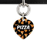 Bailey And Bone Pet ID Tag Pizza Pattern Pet Tag