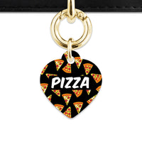 Bailey And Bone Pet ID Tag Pizza Pattern Pet Tag