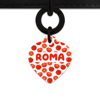 Bailey And Bone Pet ID Tag Tomato Pattern Pet Tag