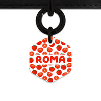 Bailey And Bone Pet ID Tag Tomato Pattern Pet Tag