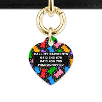 Bailey And Bone Pet ID Tags Black Gummy Bears Pet Tag