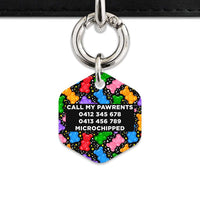 Bailey And Bone Pet ID Tags Black Gummy Bears Pet Tag