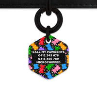 Bailey And Bone Pet ID Tags Black Gummy Bears Pet Tag