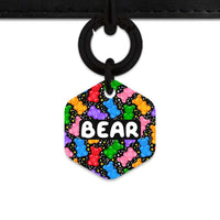 Bailey And Bone Pet ID Tags Hexagon / Black Black Gummy Bears Pet Tag