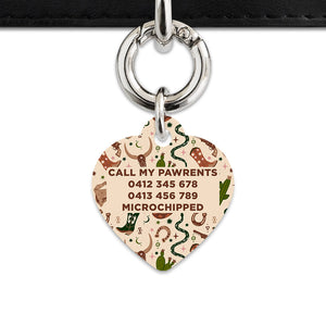Bailey And Bone Pet Tag Wild Wild West Pet Tag