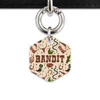 Bailey And Bone Pet Tag Wild Wild West Pet Tag