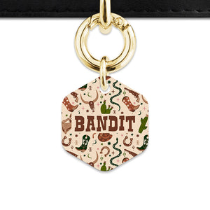 Bailey And Bone Pet Tag Wild Wild West Pet Tag