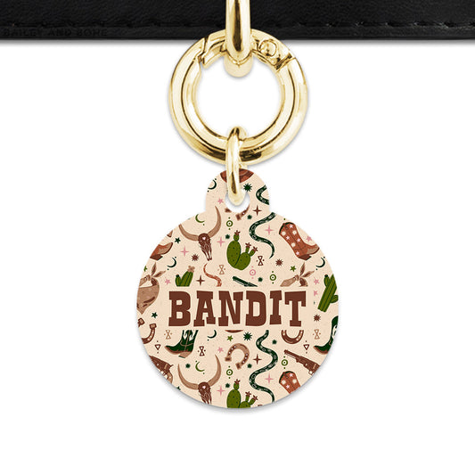 Bailey And Bone Pet Tag Wild Wild West Pet Tag