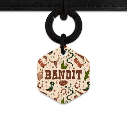 Bailey And Bone Pet Tag Wild Wild West Pet Tag