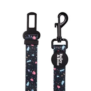 Bailey & Bone Dog Car Restraint Black Pastel Terrazzo Dog Car Restraint