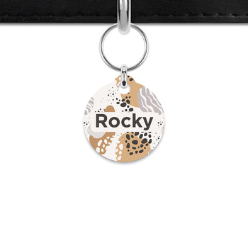 Bailey & Bone Mini Pet ID Tag Abstract Safari Mini Pet Tag