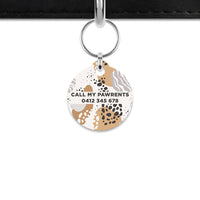 Bailey & Bone Mini Pet ID Tag Abstract Safari Mini Pet Tag