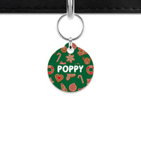 Bailey & Bone Mini Pet ID Tag Christmas Cookies Mini Pet Tag