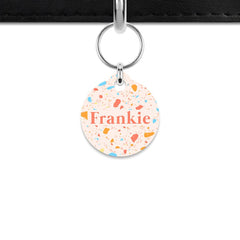 Summer Terrazzo Mini Pet ID Tag