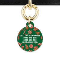Bailey & Bone Pet ID Tag Christmas Cookies Dog Tag