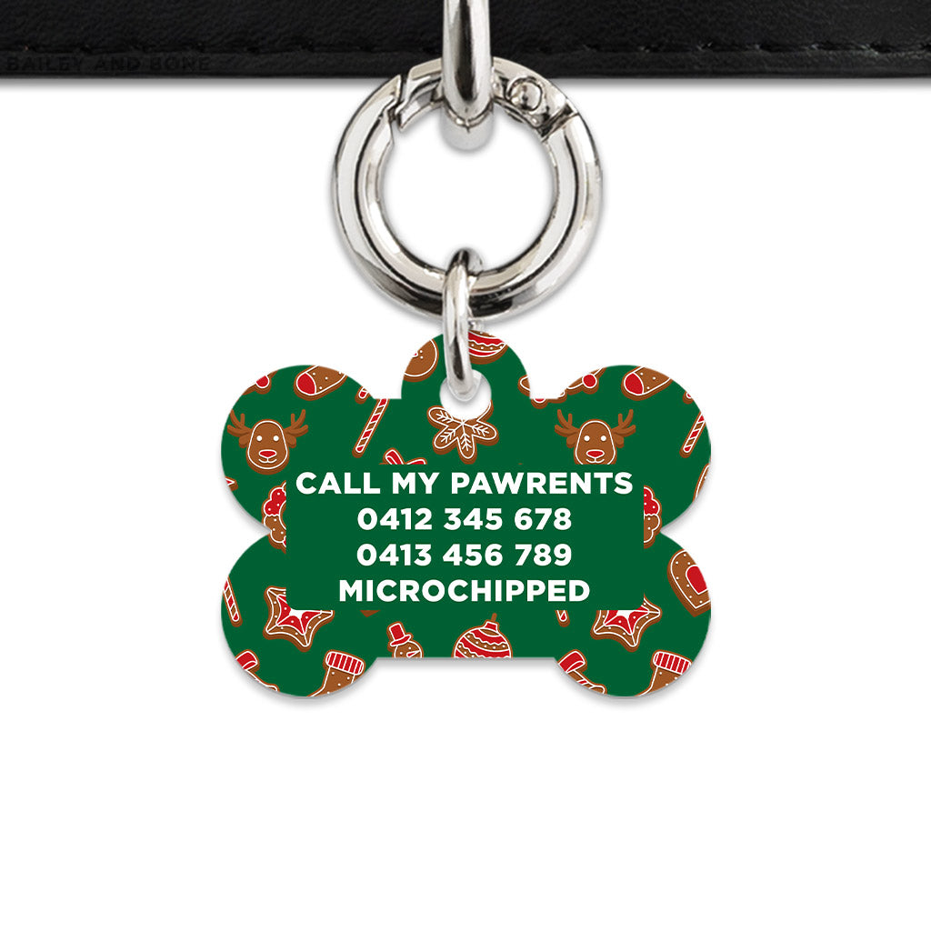 Christmas Cookies Pet ID Tag – Bailey And Bone
