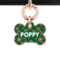 Bailey & Bone Pet ID Tag Christmas Cookies Dog Tag