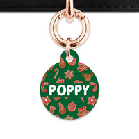 Bailey & Bone Pet ID Tag Christmas Cookies Dog Tag