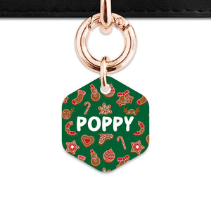 Bailey & Bone Pet ID Tag Christmas Cookies Dog Tag