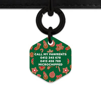 Bailey & Bone Pet ID Tag Christmas Cookies Dog Tag
