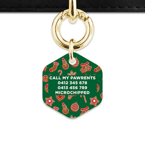 Bailey & Bone Pet ID Tag Christmas Cookies Dog Tag