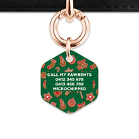 Bailey & Bone Pet ID Tag Christmas Cookies Dog Tag