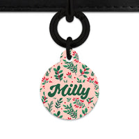 Bailey & Bone Pet ID Tag Christmas Florals Dog Tag