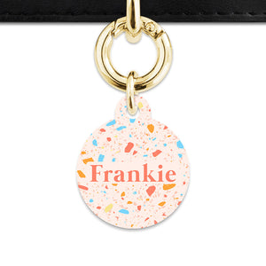 Bailey & Bone Pet ID Tag Summer Terrazzo Pet Tag