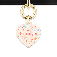 Bailey & Bone Pet ID Tag Summer Terrazzo Pet Tag