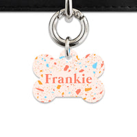 Bailey & Bone Pet ID Tag Summer Terrazzo Pet Tag