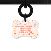 Bailey & Bone Pet ID Tag Summer Terrazzo Pet Tag