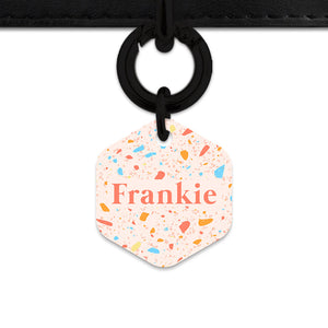 Bailey & Bone Pet ID Tag Summer Terrazzo Pet Tag