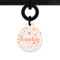 Bailey & Bone Pet ID Tag Summer Terrazzo Pet Tag